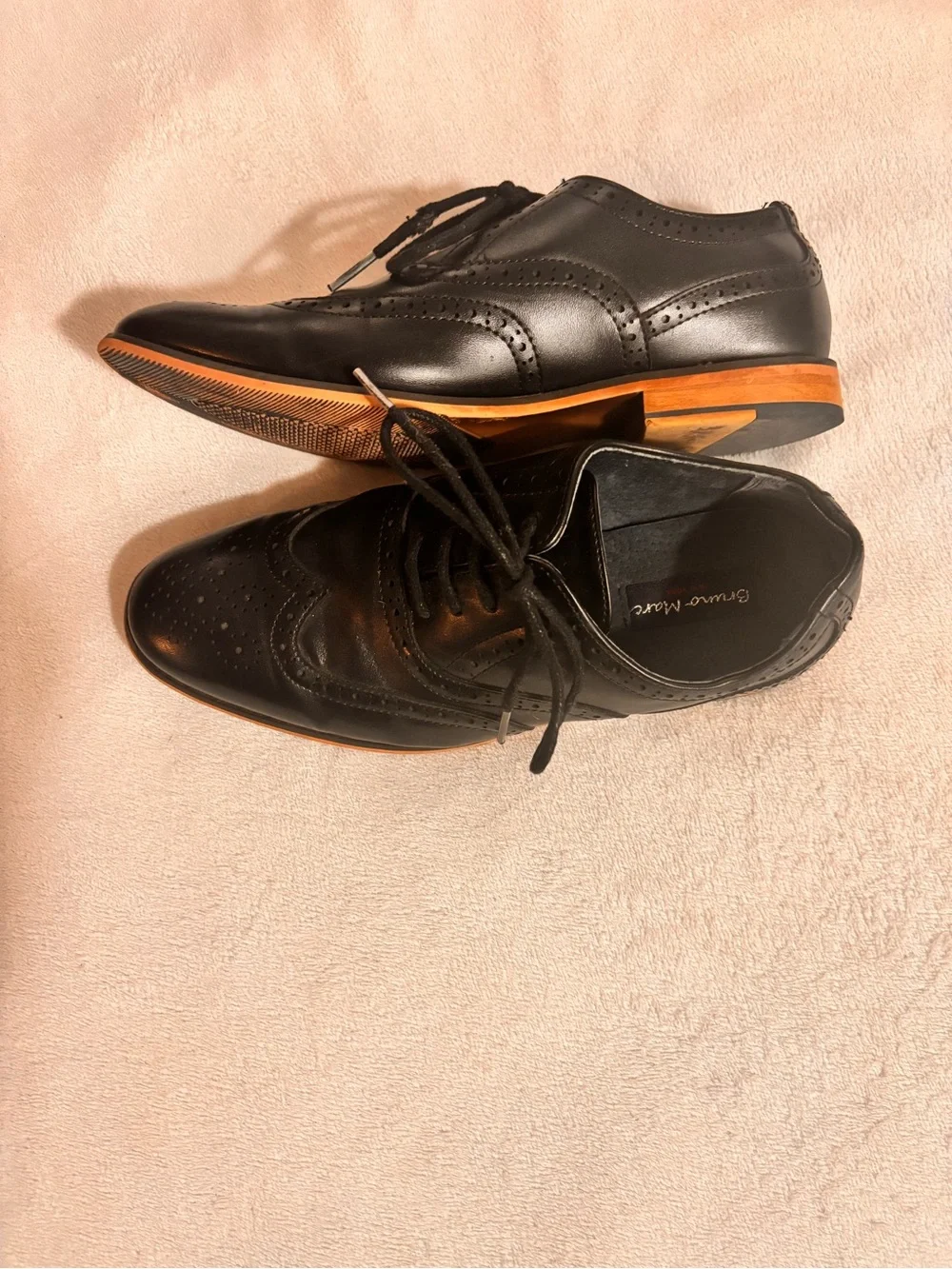 Bruno Marc Big Kids Classic Oxford Formal Wingtip Classy Dress Shoes size 4.